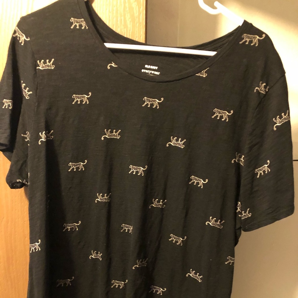 Leopard tee